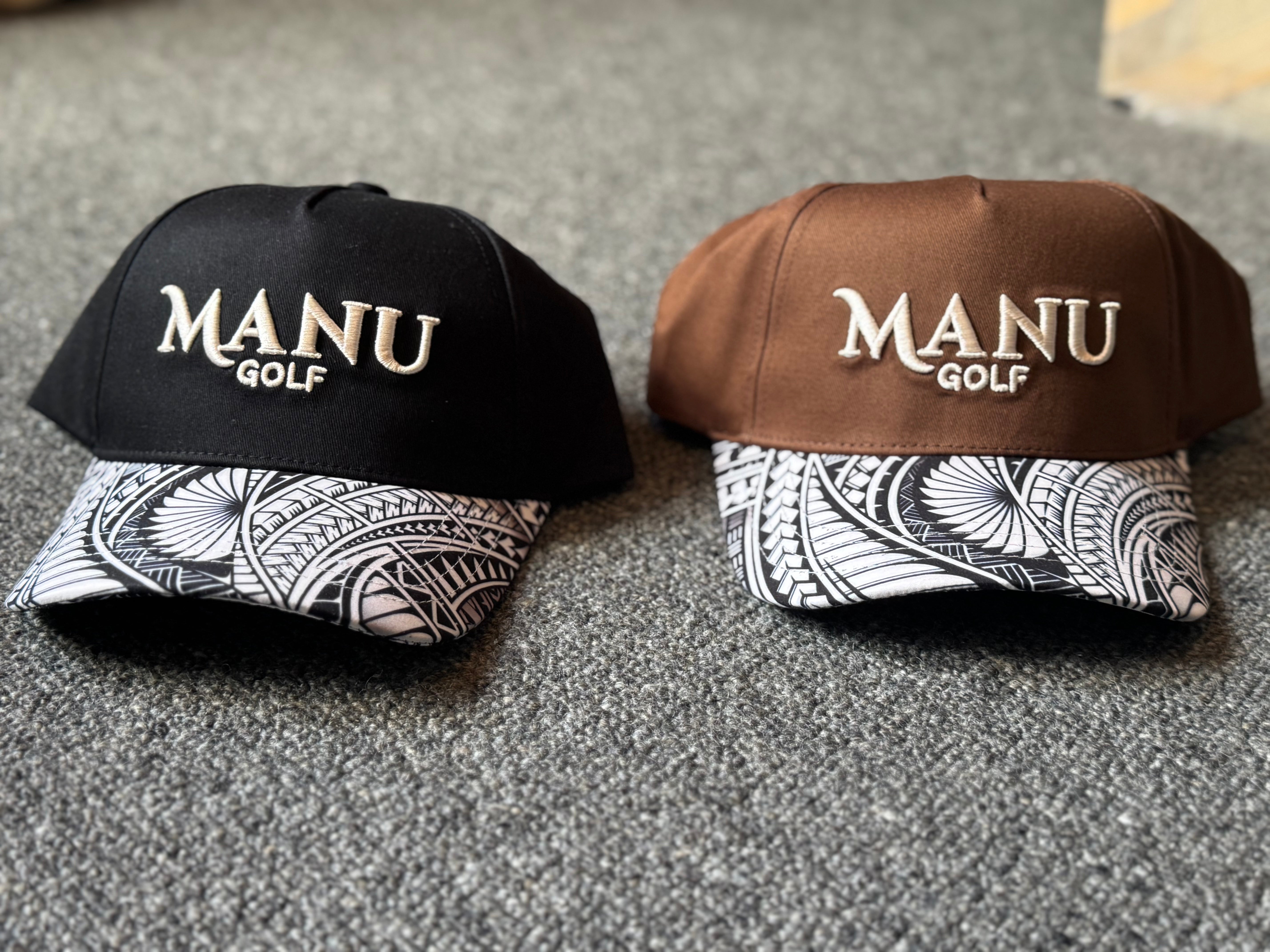 The Manu Golf Heritage Golf Hat. The NZ Golf hat that is designed for NZ Weather