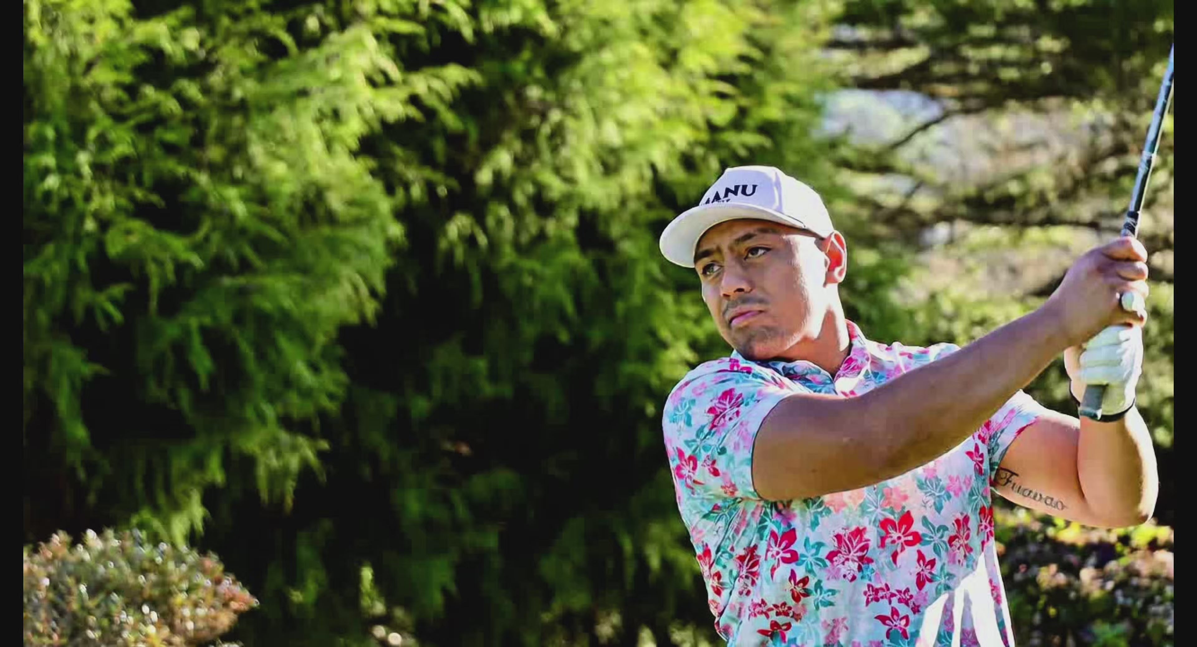 Load video: Models wearing Manu Golf - NZ Golf Apparel Brand. 